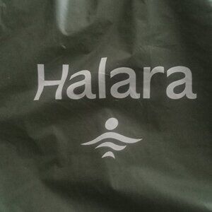 Halara Grey Flex High Waisted Stripe Wide Leg Jeans with Pockets XL NWOT in bag